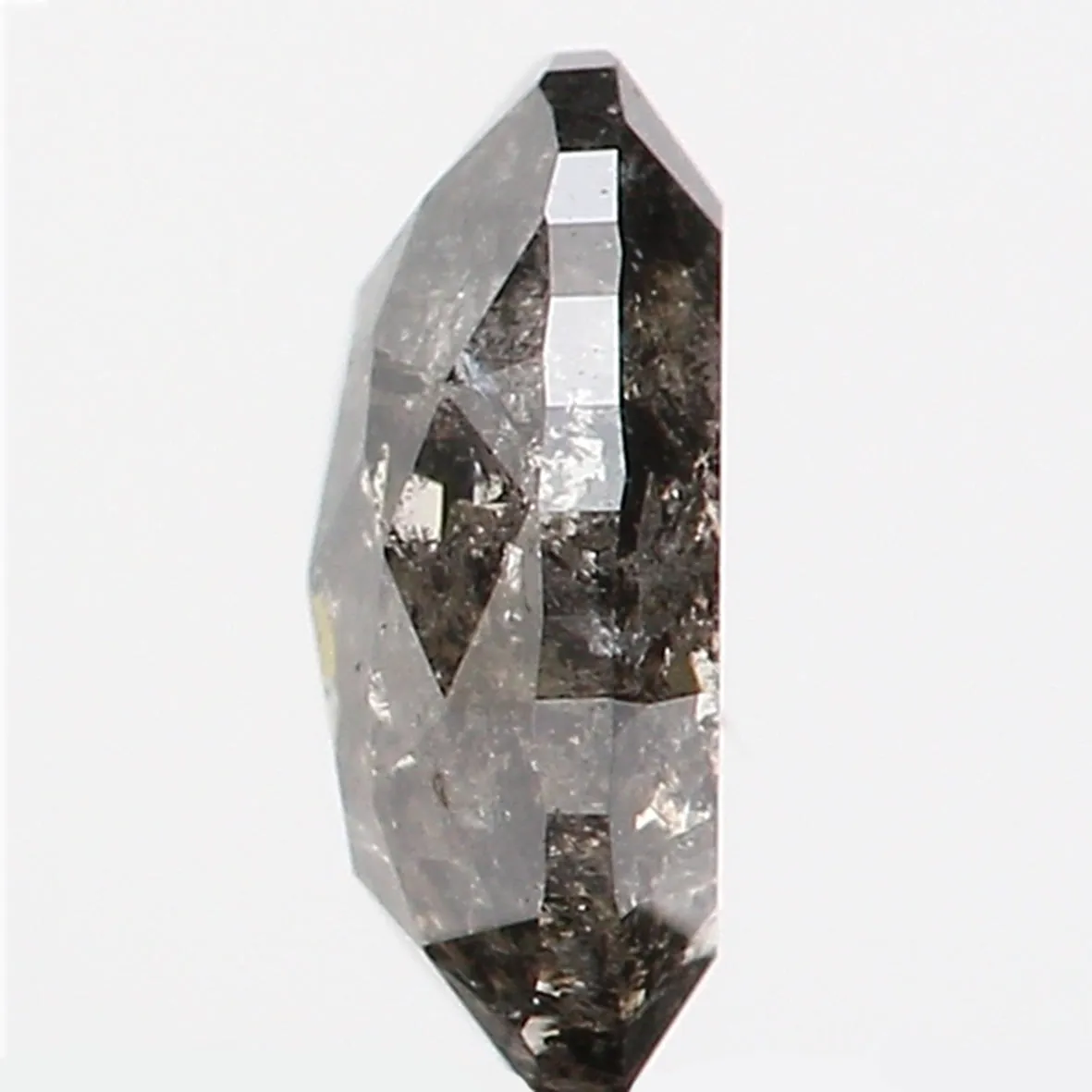 0.34 Ct Natural Loose Diamond, Oval Diamond, Black Diamond, Grey Diamond, Salt and Pepper Diamond, Antique Diamond, Real Diamond