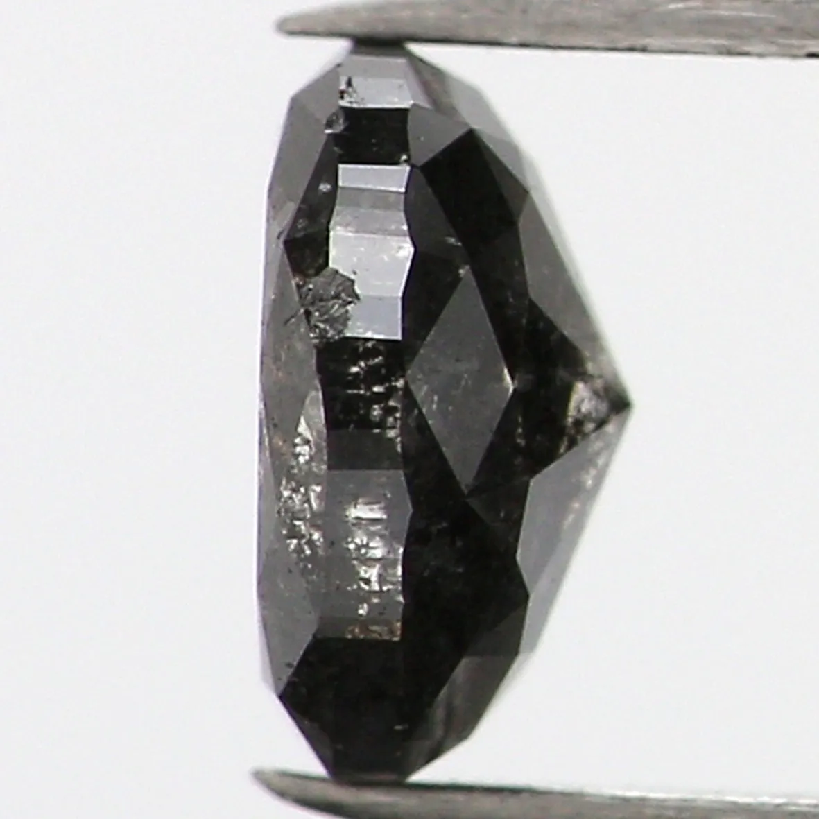 0.36 Ct Natural Loose Diamond, Oval Diamond, Black Diamond, Grey Diamond, Salt and Pepper Diamond, Antique Diamond, Real Diamond