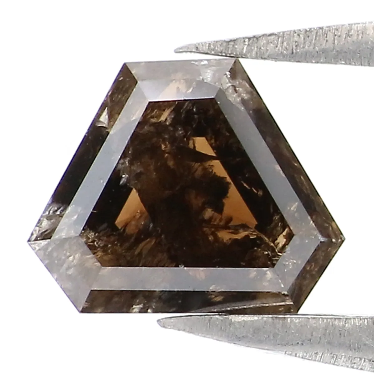 0.79 CT Natural Loose Triangle Diamond Brown Color Diamond Natural Loose Diamond 5.70 MM Triangle Cut Diamond Triangle Shape Dia