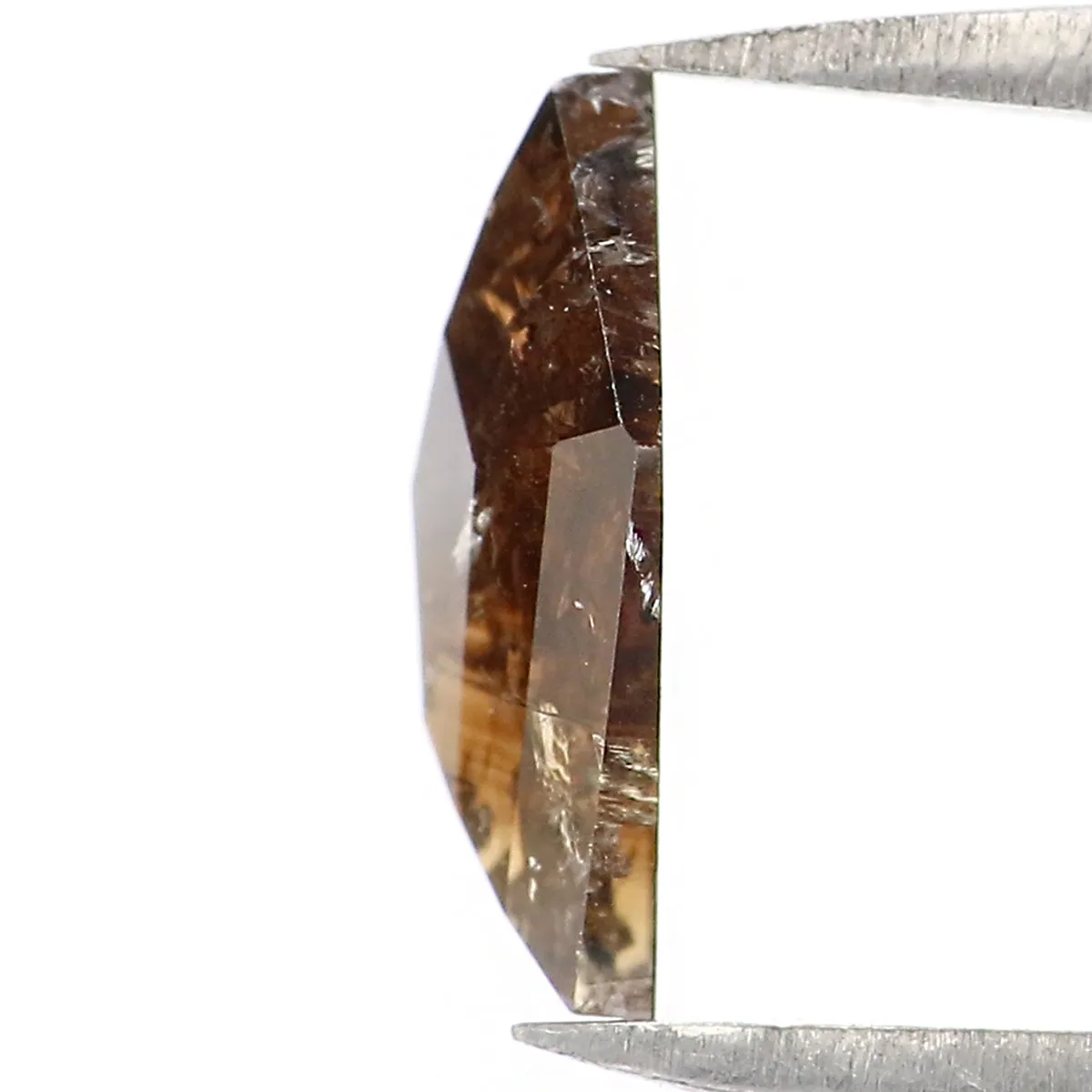 1.10 CT Natural Loose Shield Diamond Brown Color Shield Diamond Natural Loose Diamond 8.60 MM Shield Cut Diamond Shield Shape Di