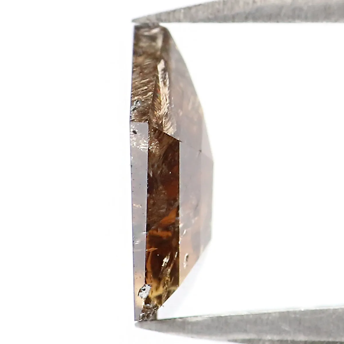 1.10 CT Natural Loose Shield Diamond Brown Color Shield Diamond Natural Loose Diamond 8.60 MM Shield Cut Diamond Shield Shape Di