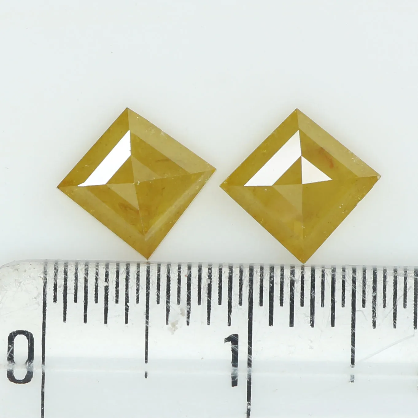 1.56 Ct Natural Loose Diamond Kite Pair Yellow Color I3 Clarity 2 Pcs KDL8102