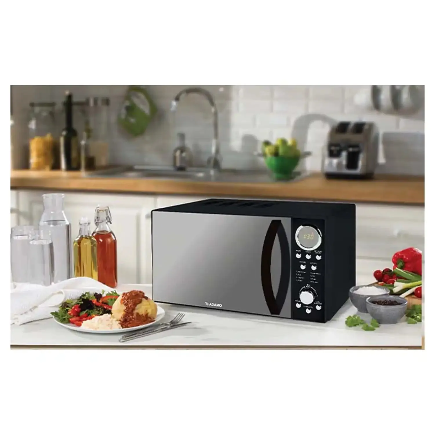 20L Digital Microwave 700W - Black