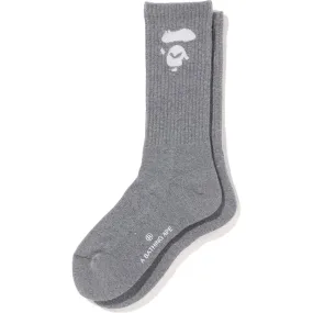 A BATHING APE TERRY SOCKS LADIES