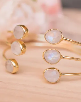 Abigail Bracelet * Moonstone * Gold Plated * BJB027