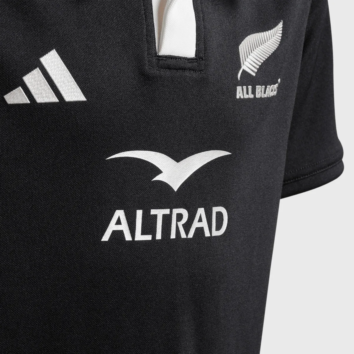 Adidas All Blacks Kid's Home Replica Rugby Jersey 2024/25