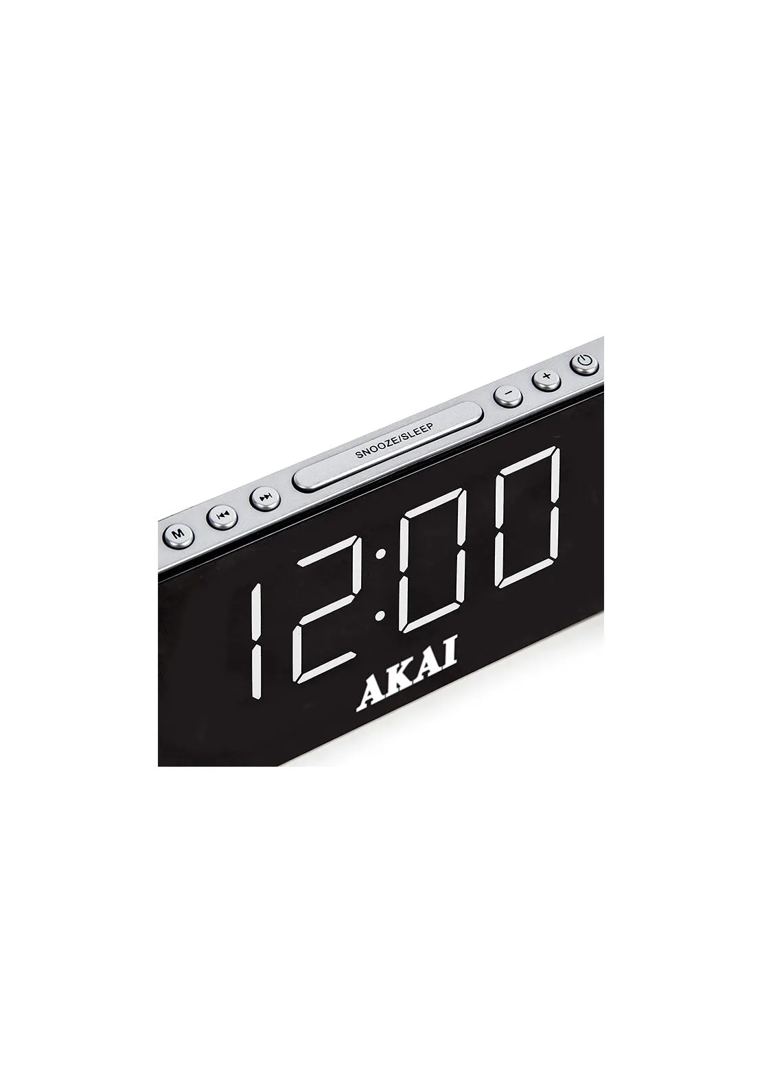 Am/Fm Alarm Clock Radio | A61019 - Black