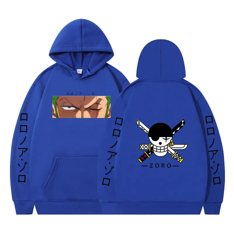 Anime Hooded Sweatshirts Harajuku