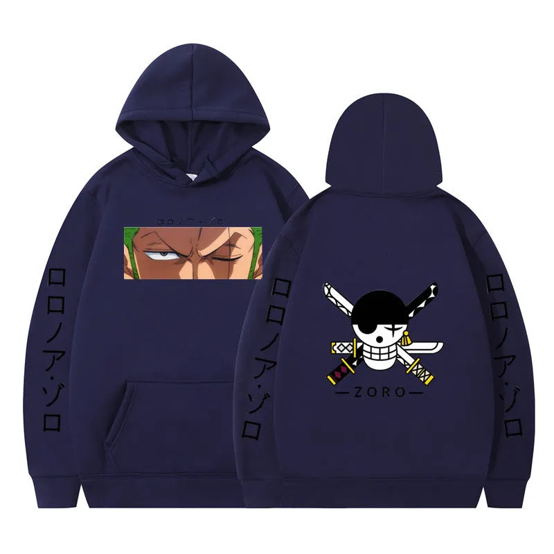 Anime Hooded Sweatshirts Harajuku