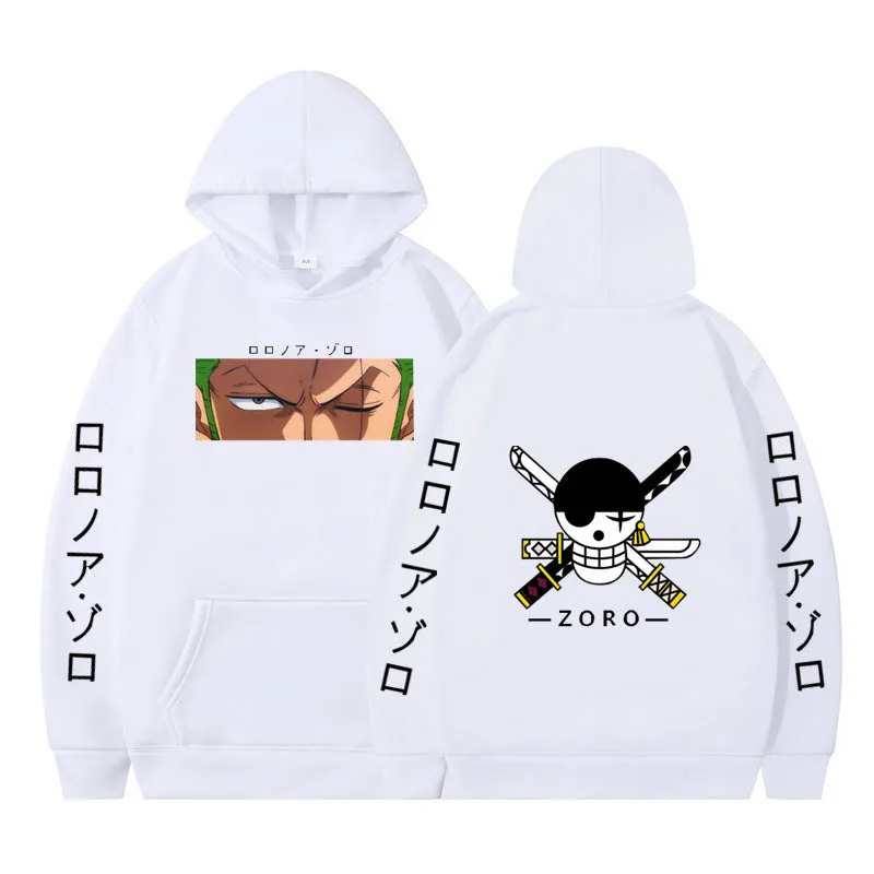 Anime Hooded Sweatshirts Harajuku