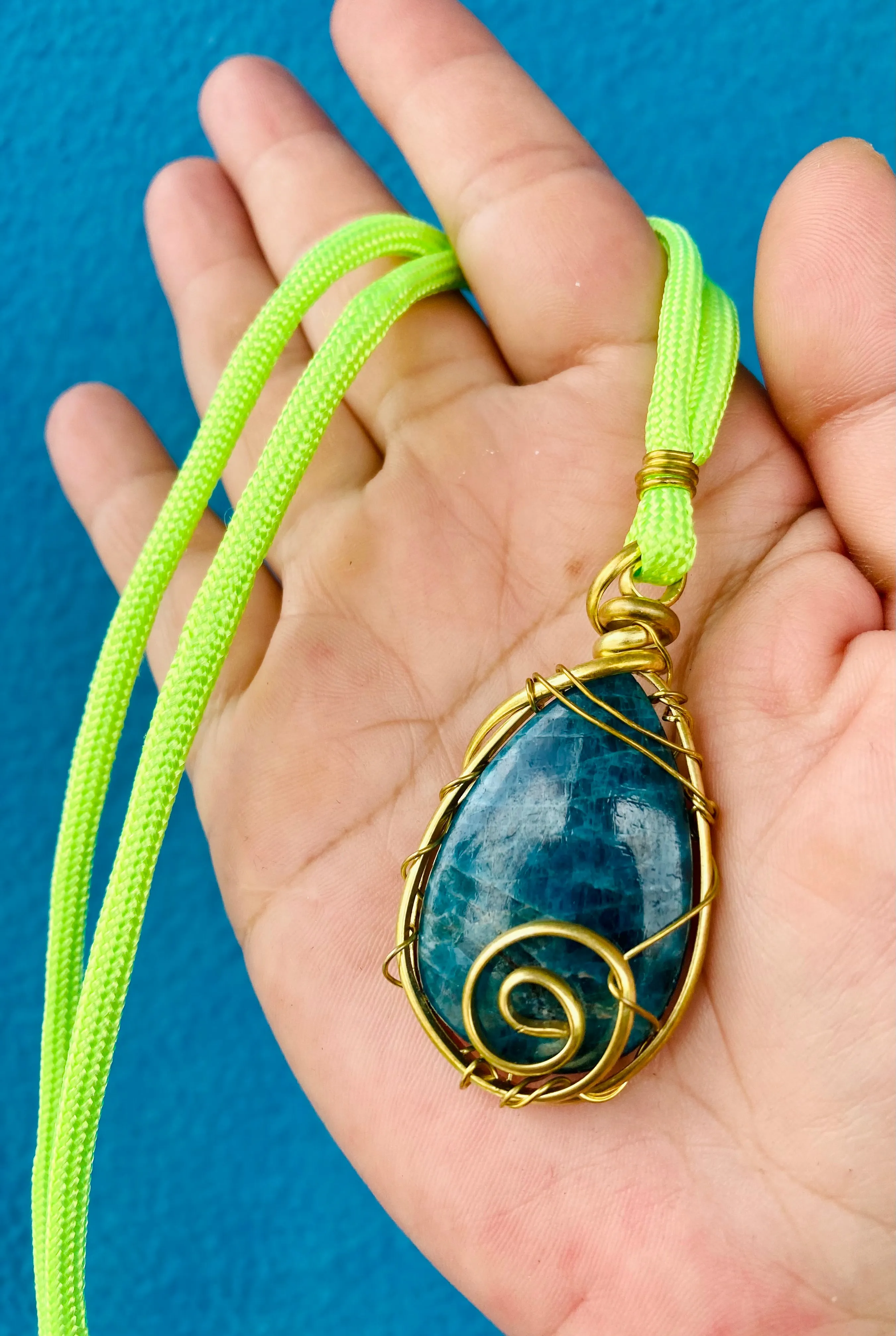 Apatite Pendant