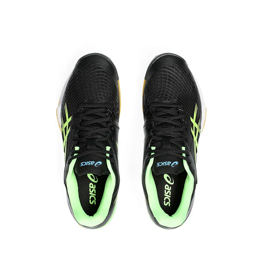 ASICS Men's Court Control FF 3 Badminton Shoe (Black/Lime Burst)