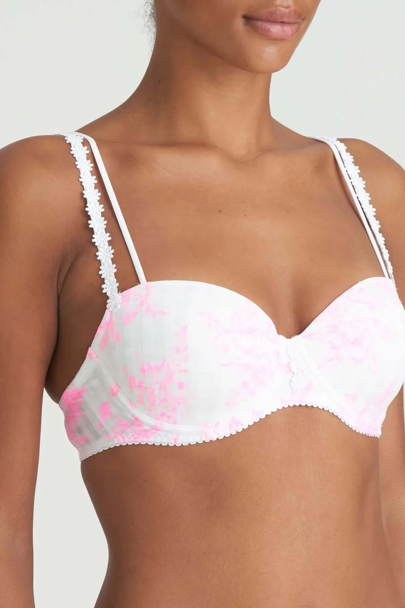 Avero Tiny Balconette Bra in Love Blossom