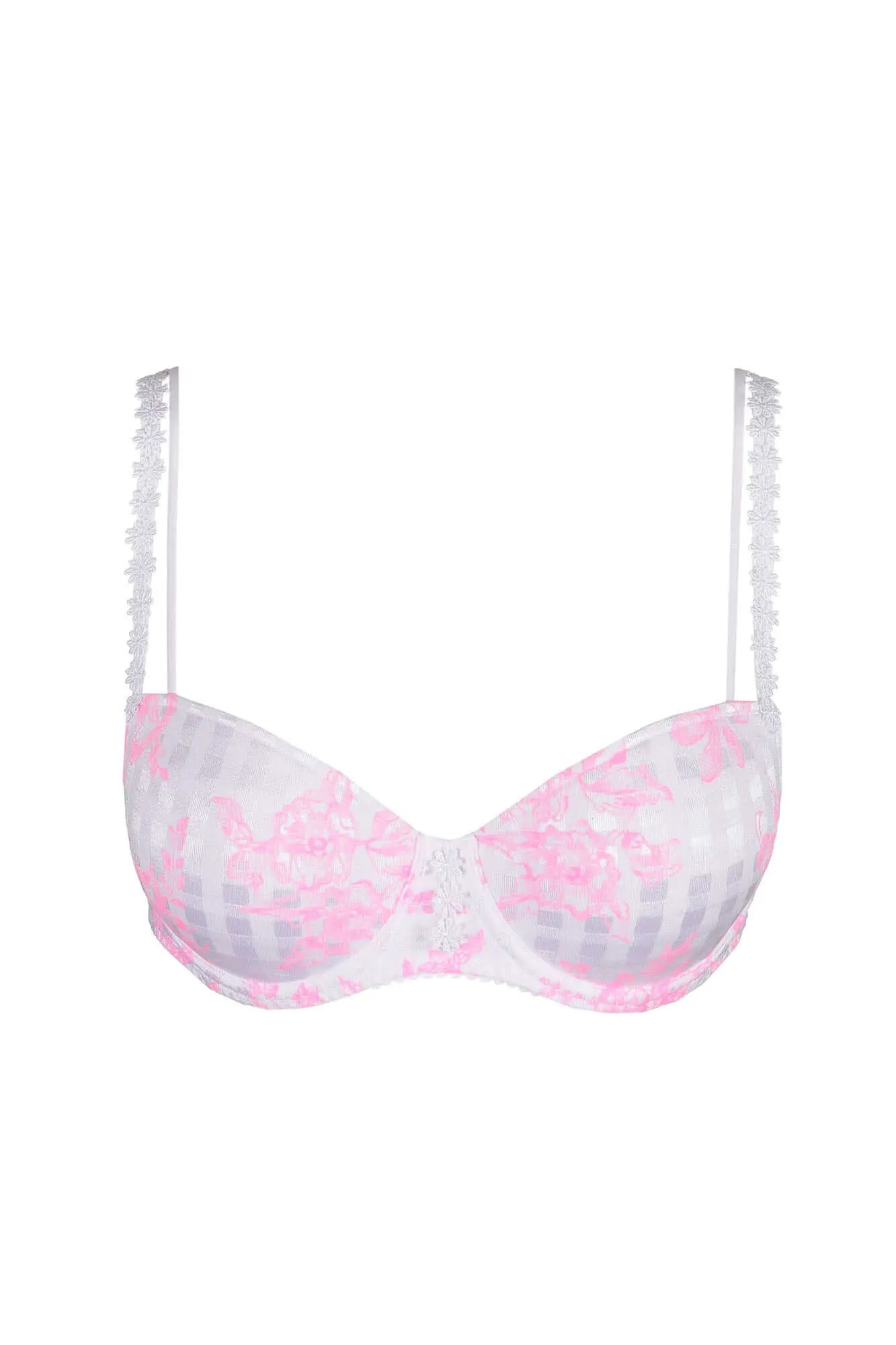 Avero Tiny Balconette Bra in Love Blossom