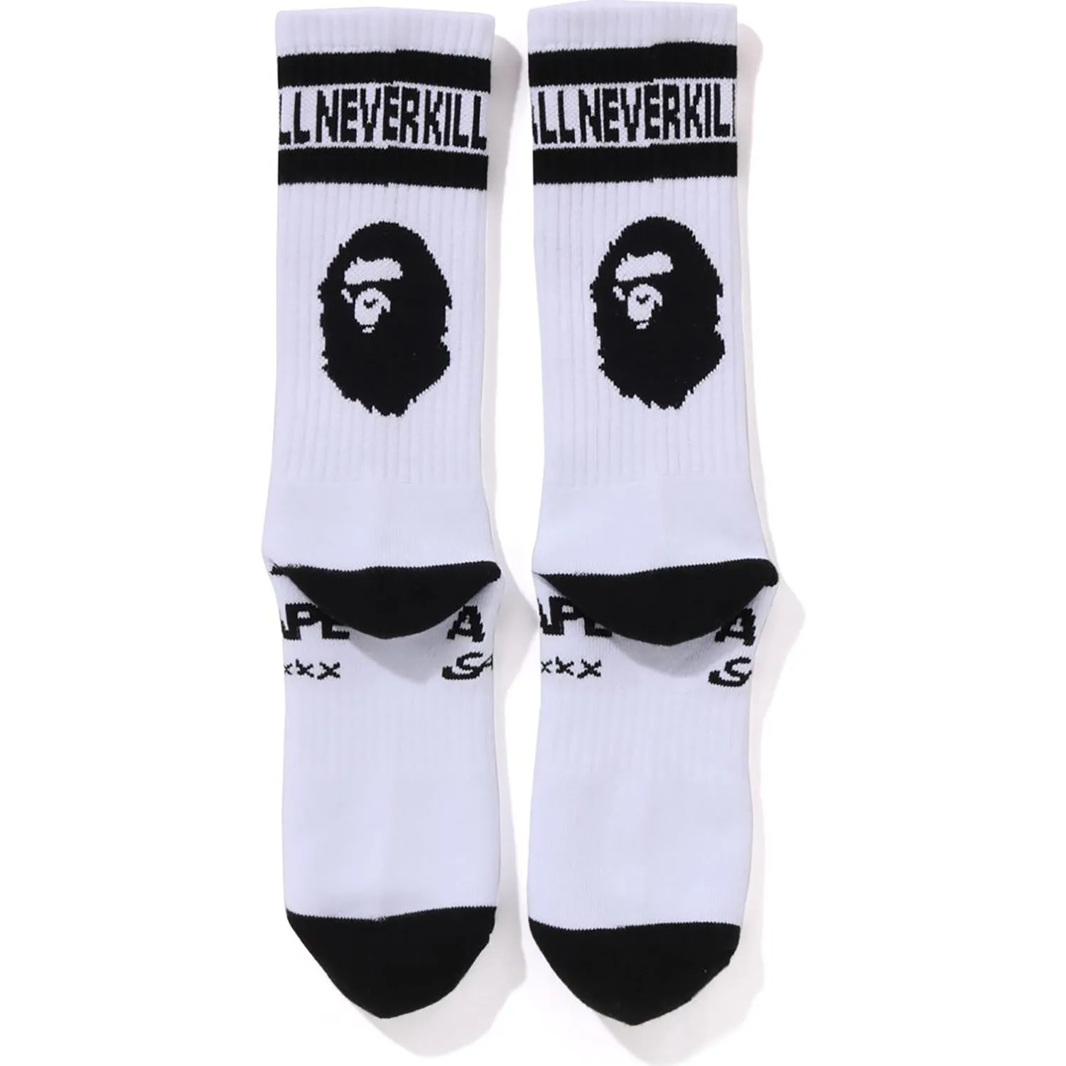 BAPE X SAINT MXXXXXX SOCKS MENS