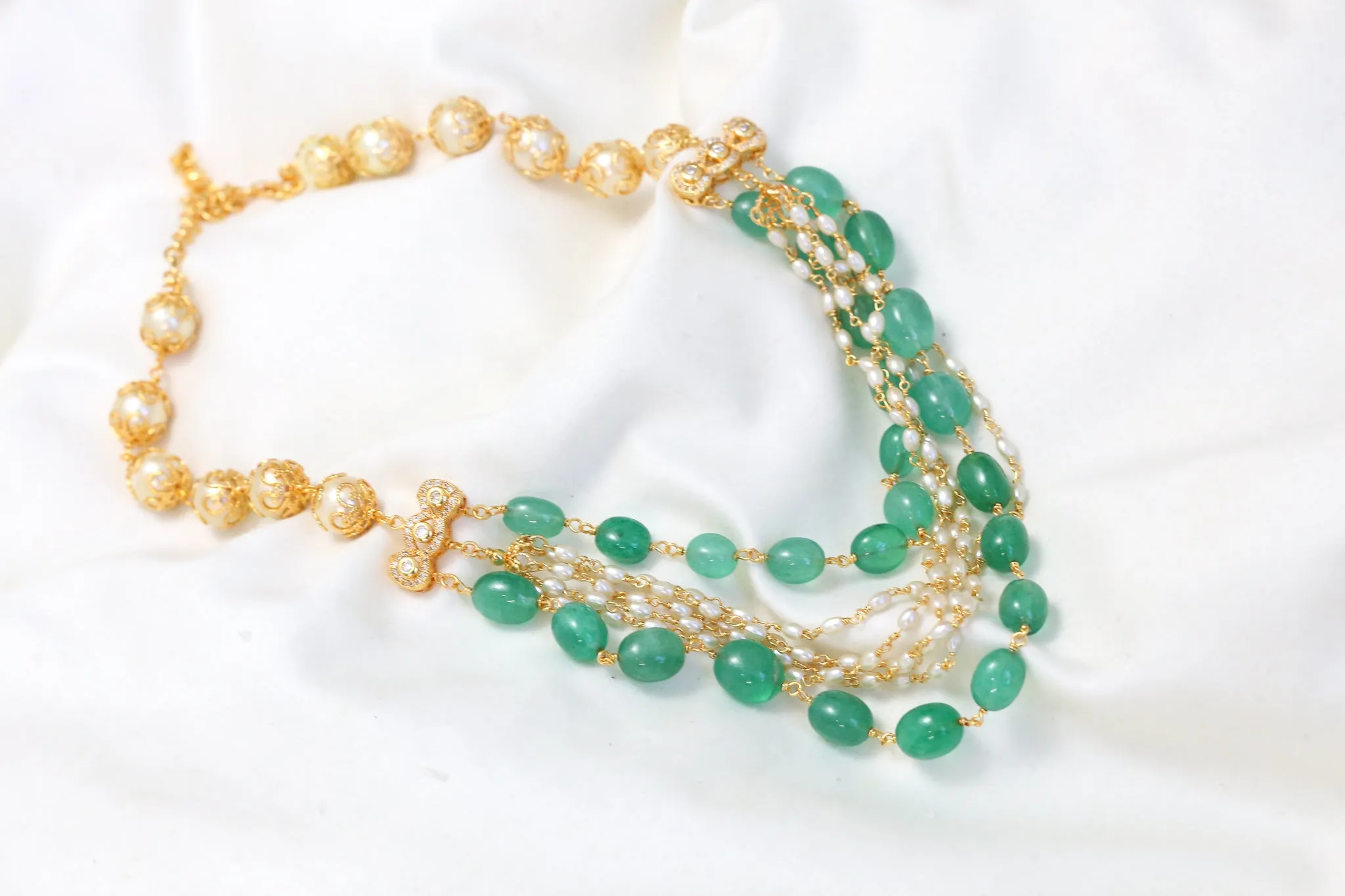 Beaded Mala Necklace (ABJ-M01)