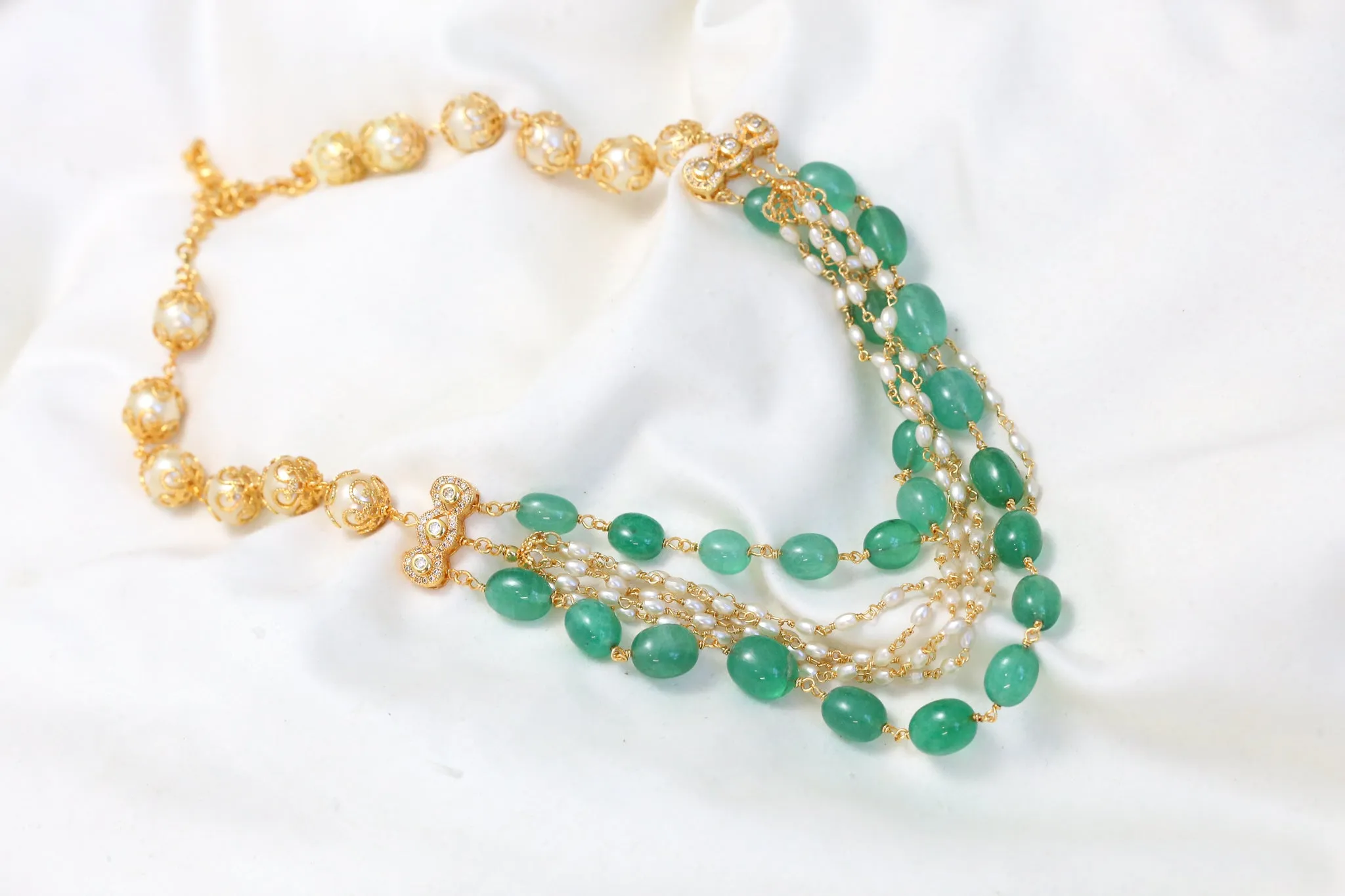 Beaded Mala Necklace (ABJ-M01)