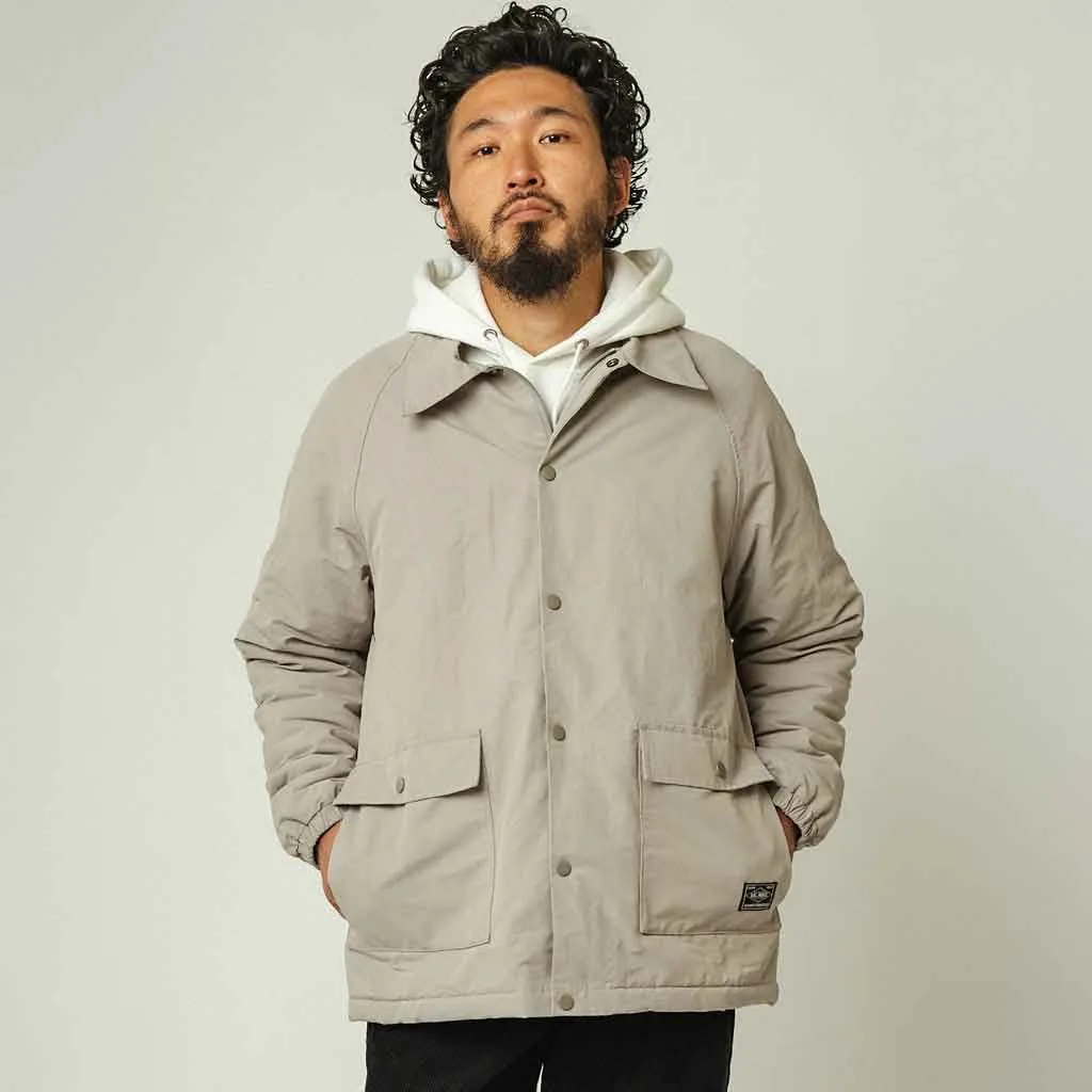 Big Mike Nylon Fleece Jacket - Gray