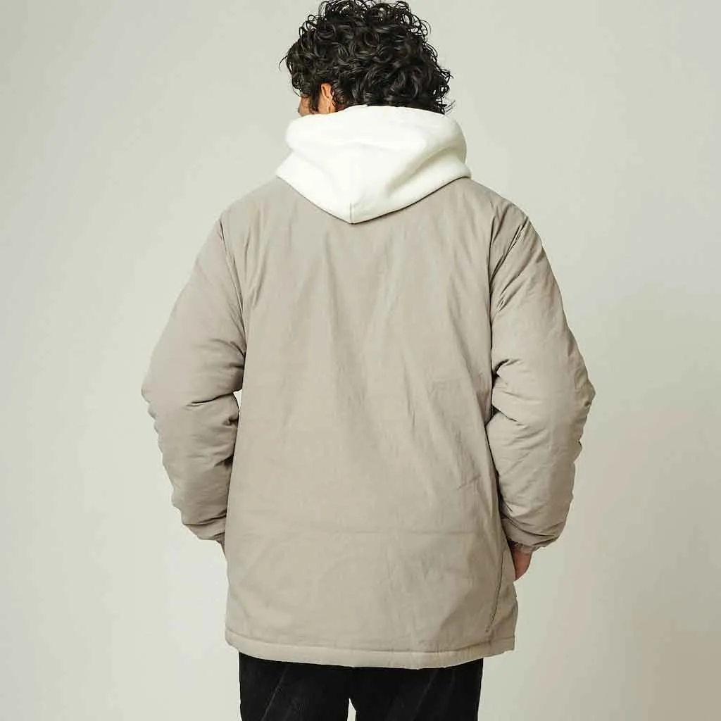 Big Mike Nylon Fleece Jacket - Gray