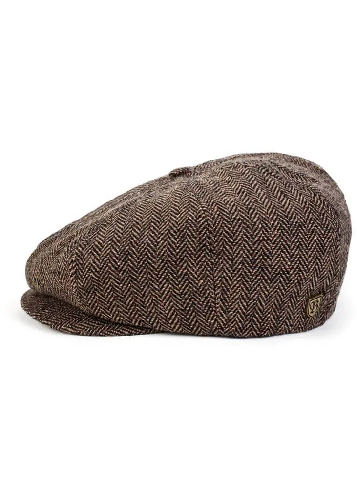 Brixton Brood Snap Cap Cap Brown Khaki