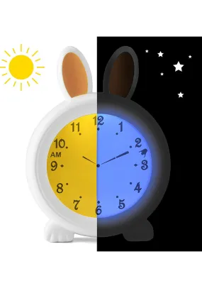 Bunny Sleep Training Nightlight & Alarm Clock | Bc100