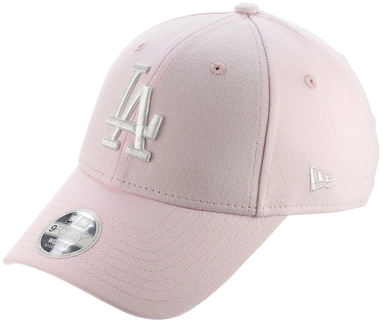 cap New Era 9FO Jersey MLB Los Angeles Dodgers - Pink/White