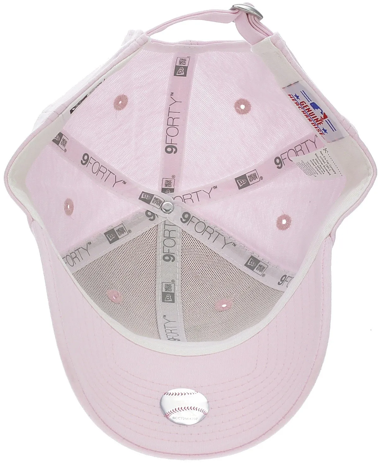 cap New Era 9FO Jersey MLB Los Angeles Dodgers - Pink/White