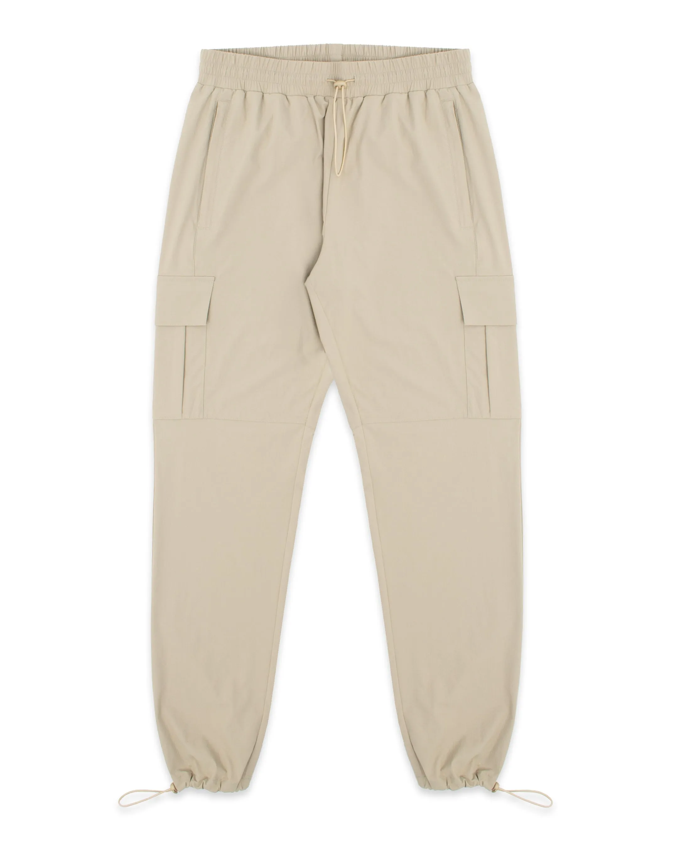 CARGO FLIGHT TRACK PANT - BEIGE