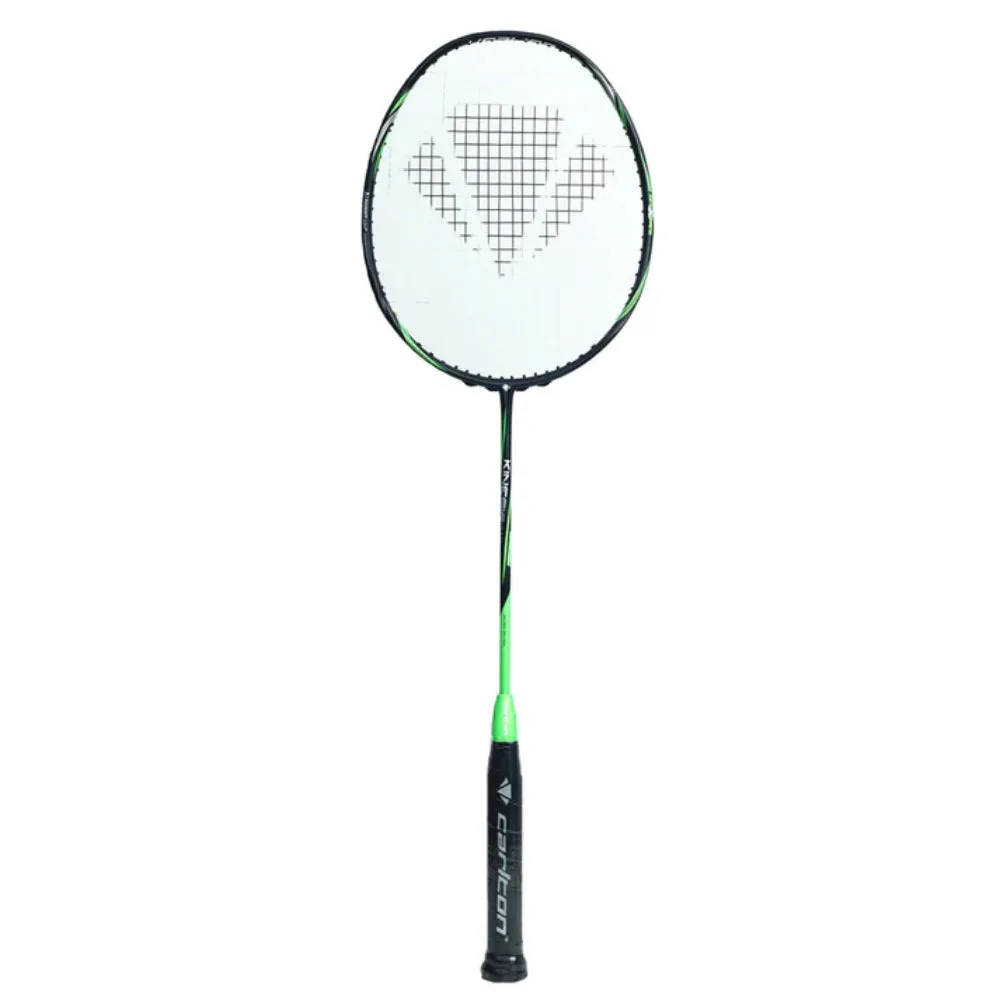 CARLTON Kinesis Ultra S-Tour Unstrung Badminton Racquet (Black/Green)