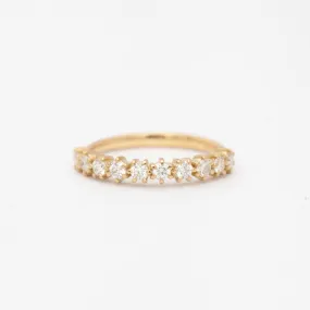 Catherine Half Eternity Band