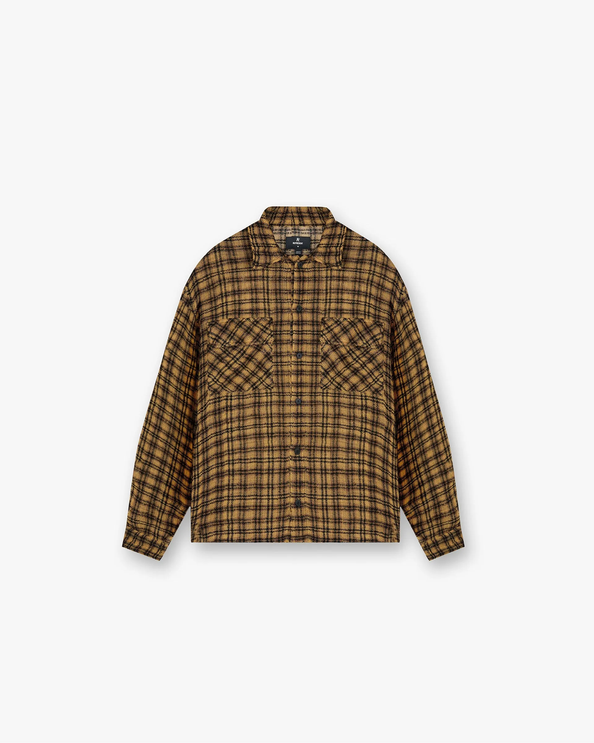 Check Flannel Shirt - Yellow Check