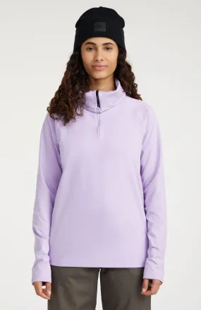 Clime Half-Zip Fleece | Purple Rose