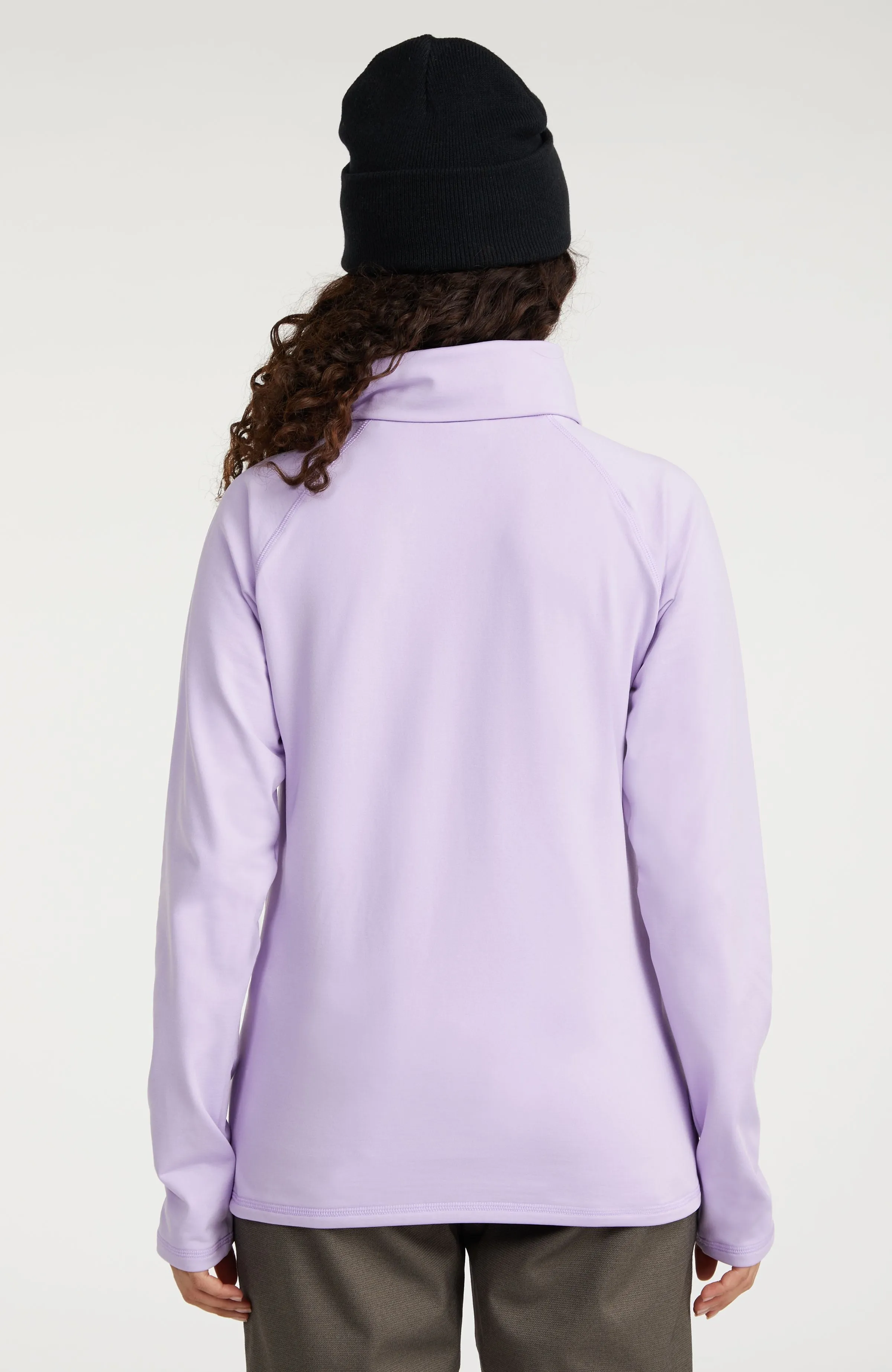 Clime Half-Zip Fleece | Purple Rose