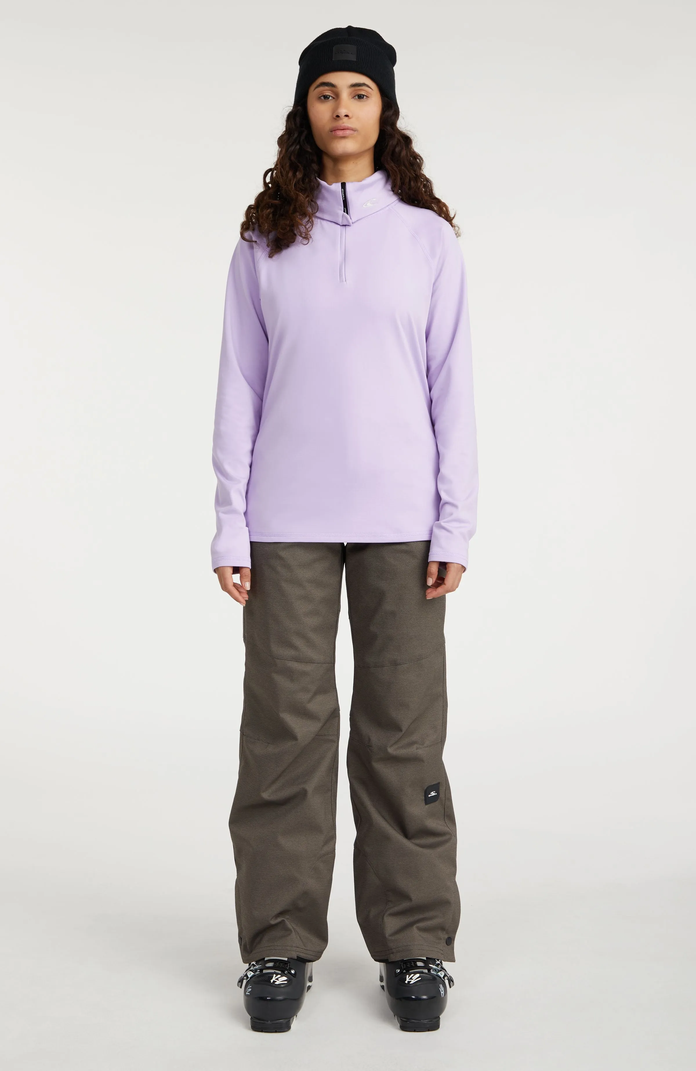 Clime Half-Zip Fleece | Purple Rose