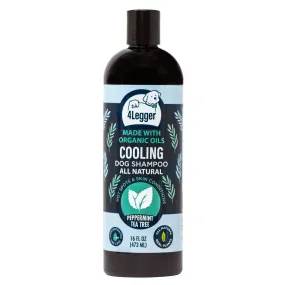 COOLING Organic Tea Tree Oil Dog Shampoo with Peppermint