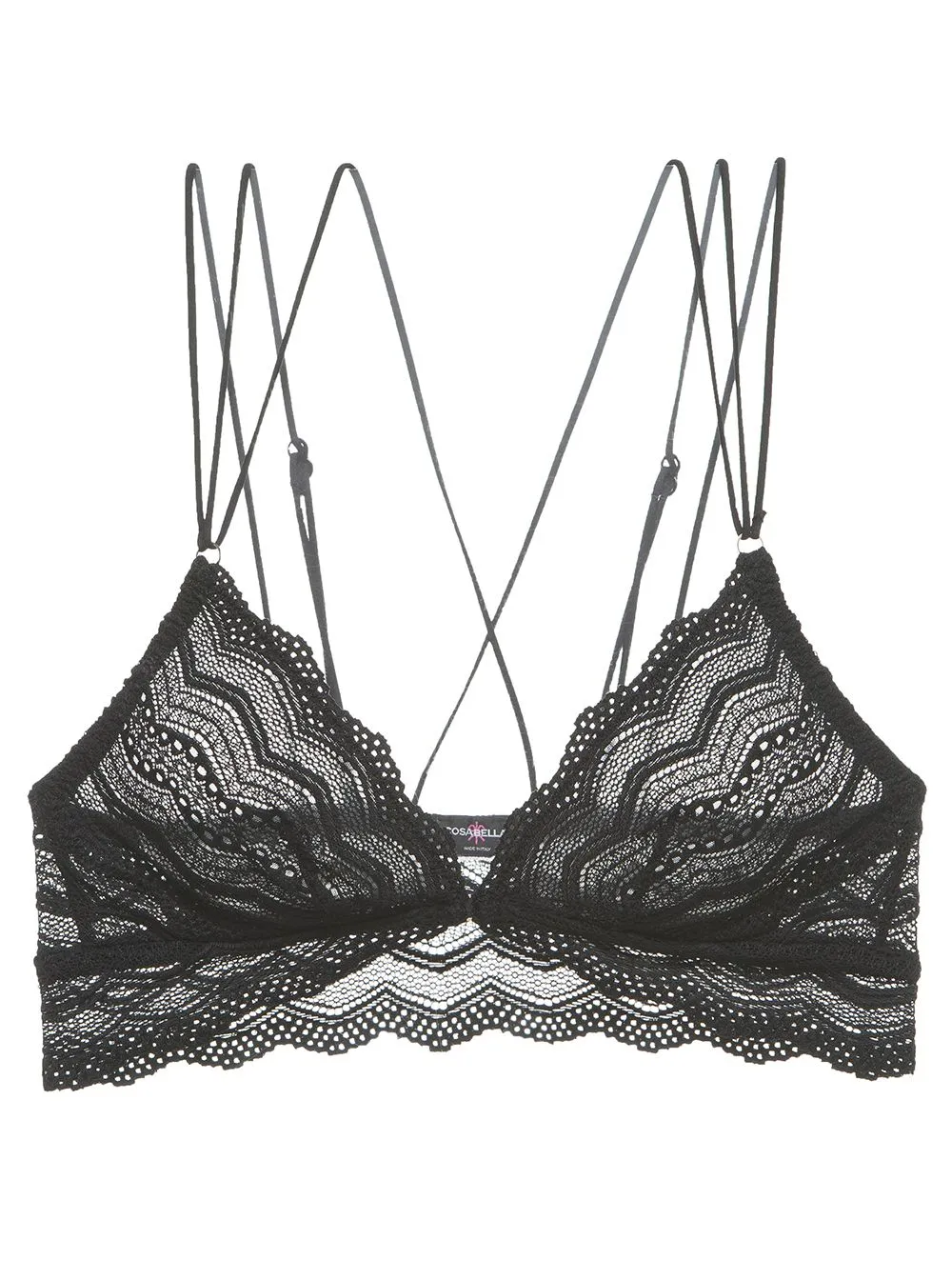 Cosabella CEYLON Criss-cross Bralette in Black 