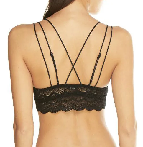 Cosabella CEYLON Criss-cross Bralette in Black 