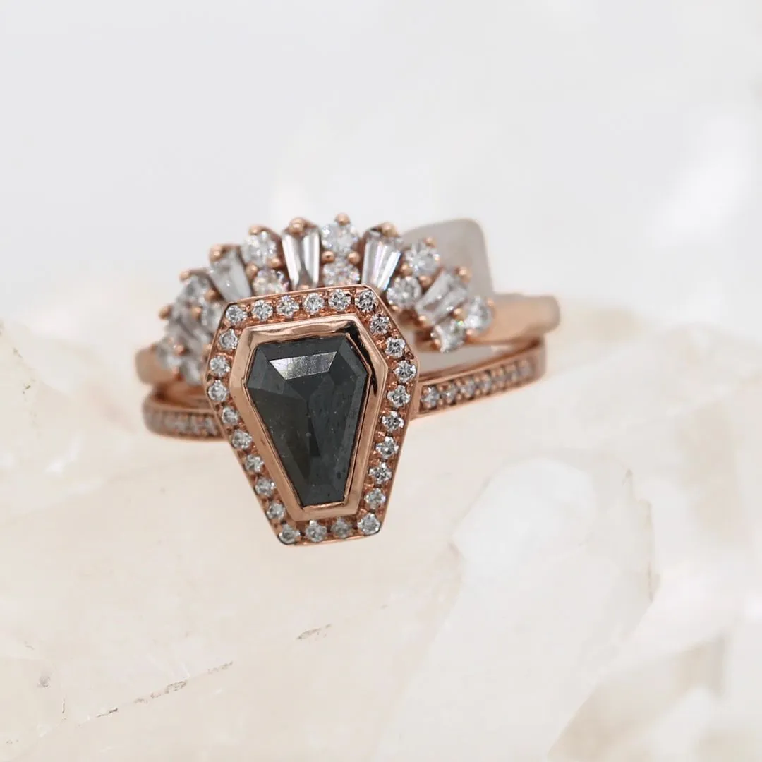 Crown Stacker - Rose Gold - Ready to Ship