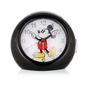 Disney - Mickey Mouse Alarm Clock - Black