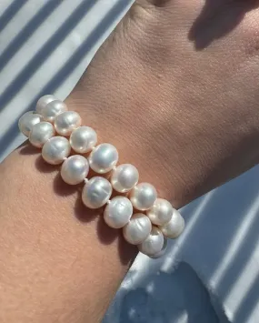 Double Strand Pearl Bracelet