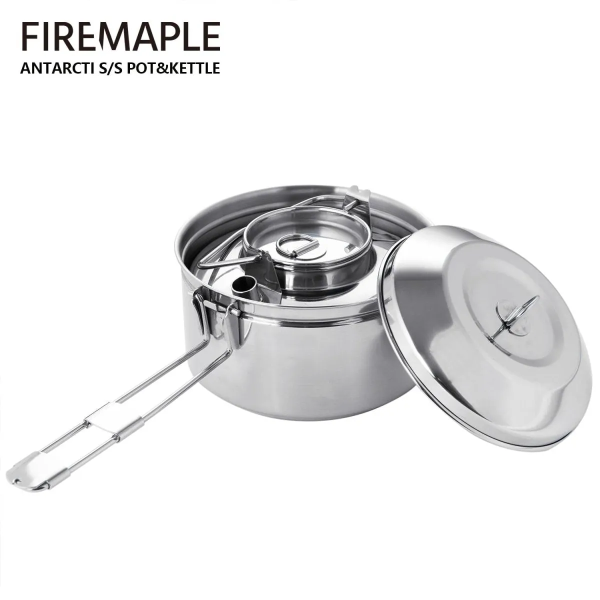 Ensemble bouilloire en acier inoxydable Fire-maple  Fire-maple-Antarcti-PotKettle