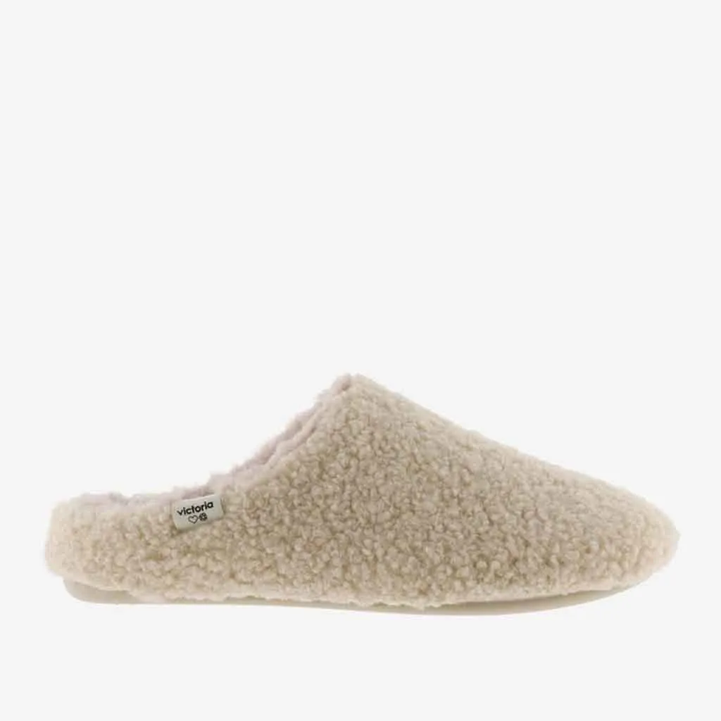 Fleece Slipper - Beige