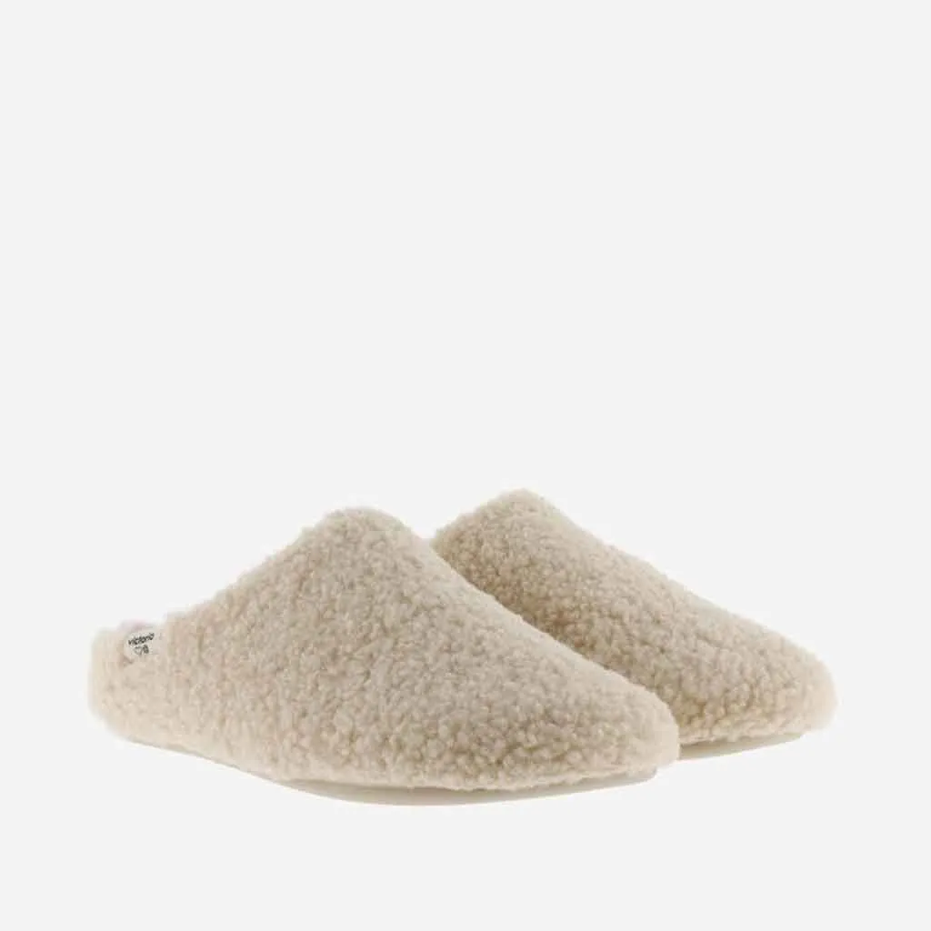 Fleece Slipper - Beige