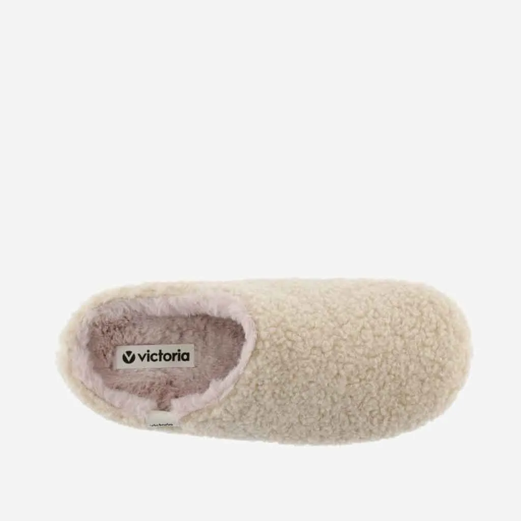 Fleece Slipper - Beige