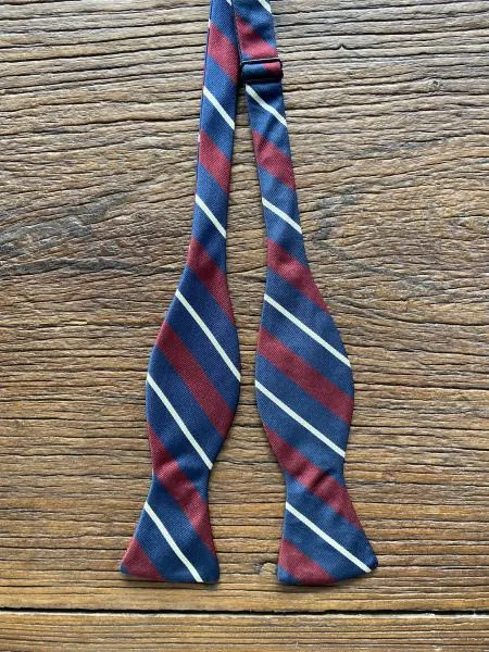 GLOUCESTERSHIRE STRIPE BOW TIE