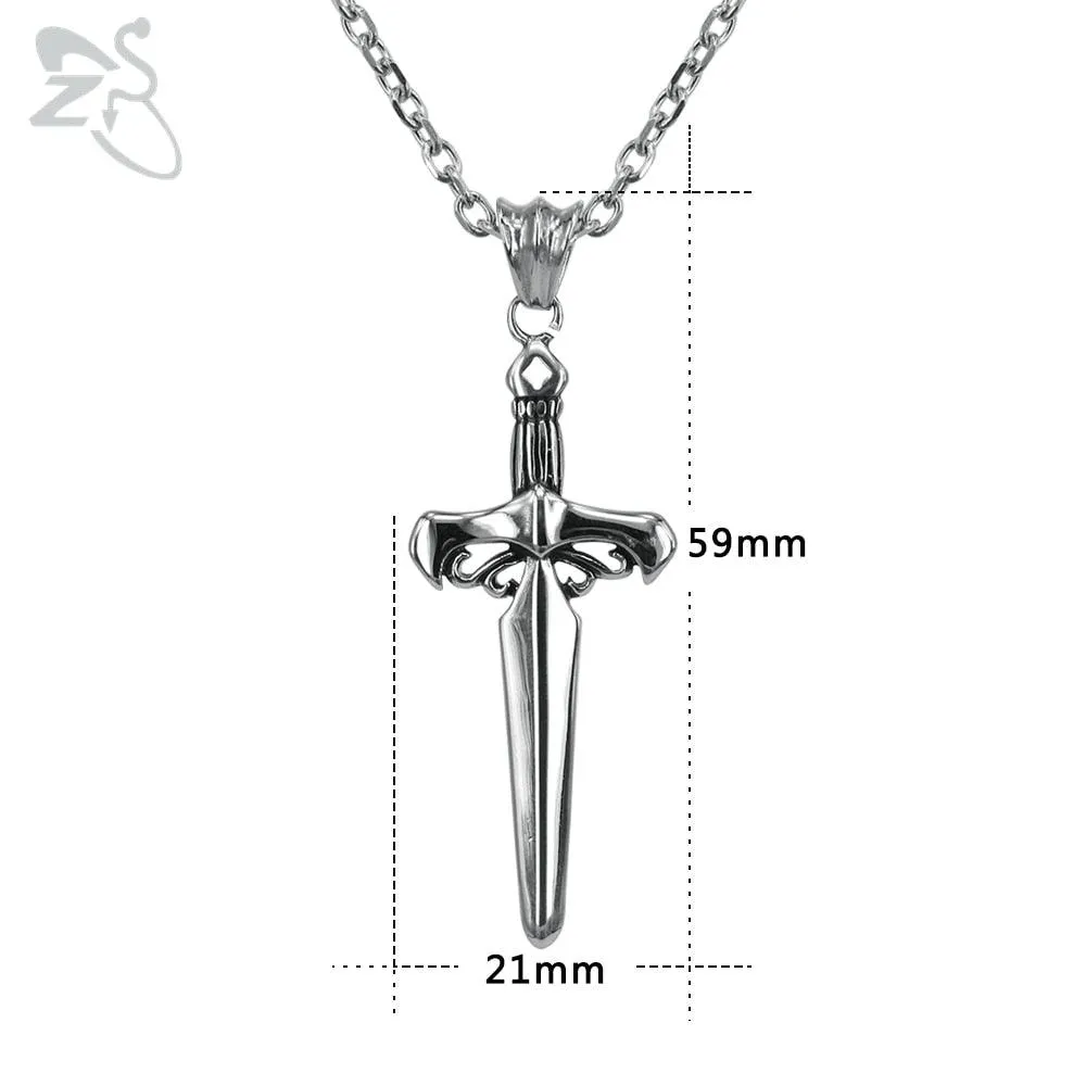 Goth/Metal Style Retro Pendant Necklace