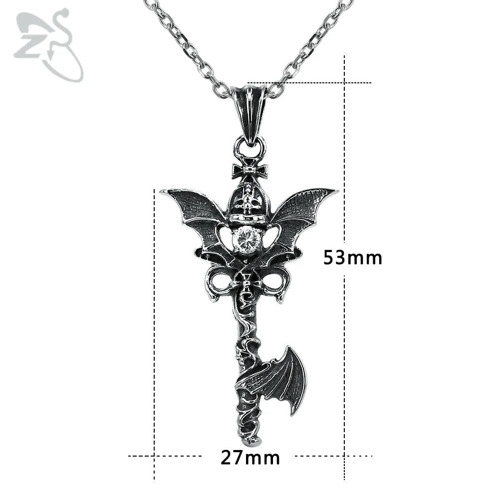 Goth/Metal Style Retro Pendant Necklace