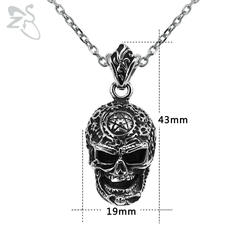 Goth/Metal Style Retro Pendant Necklace