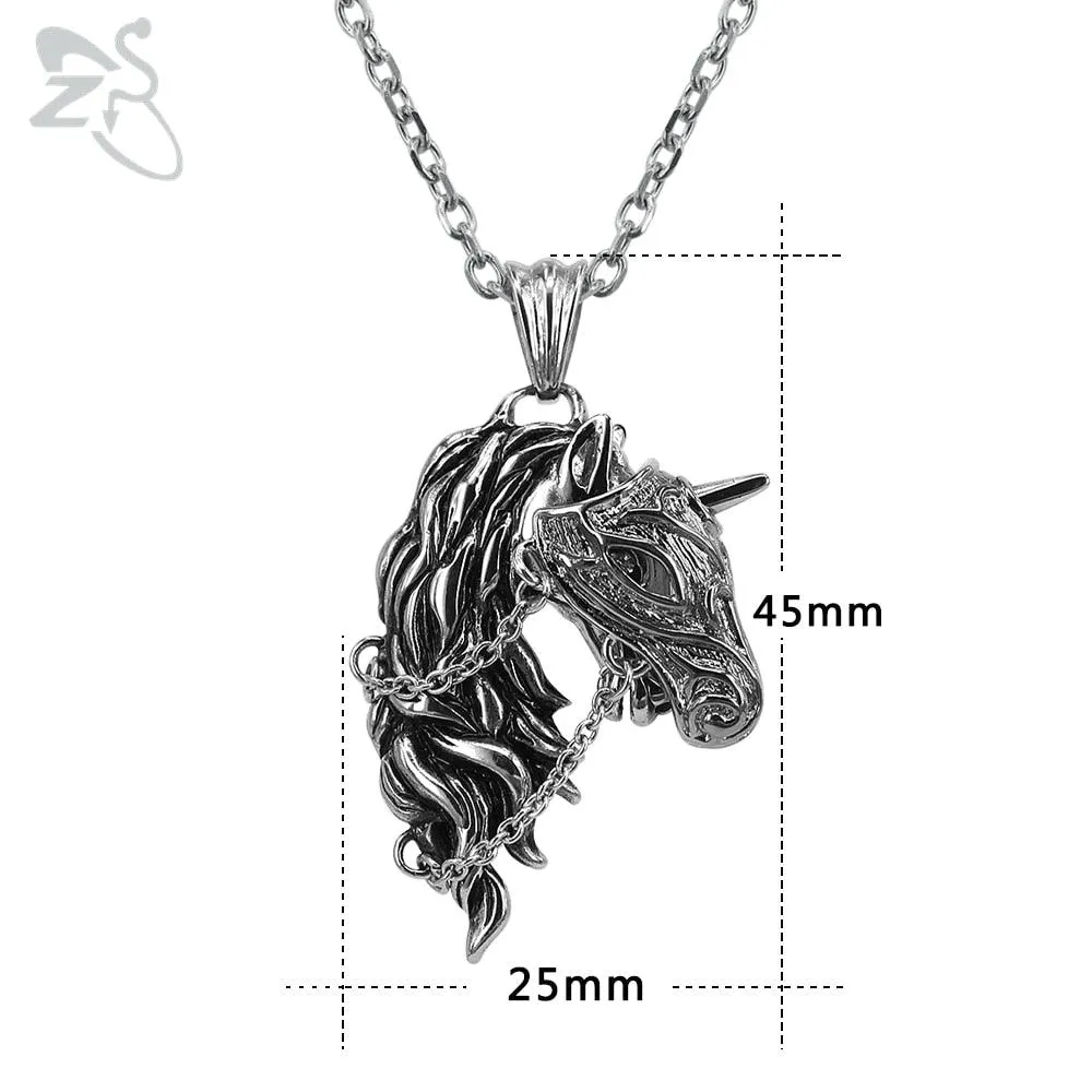 Goth/Metal Style Retro Pendant Necklace