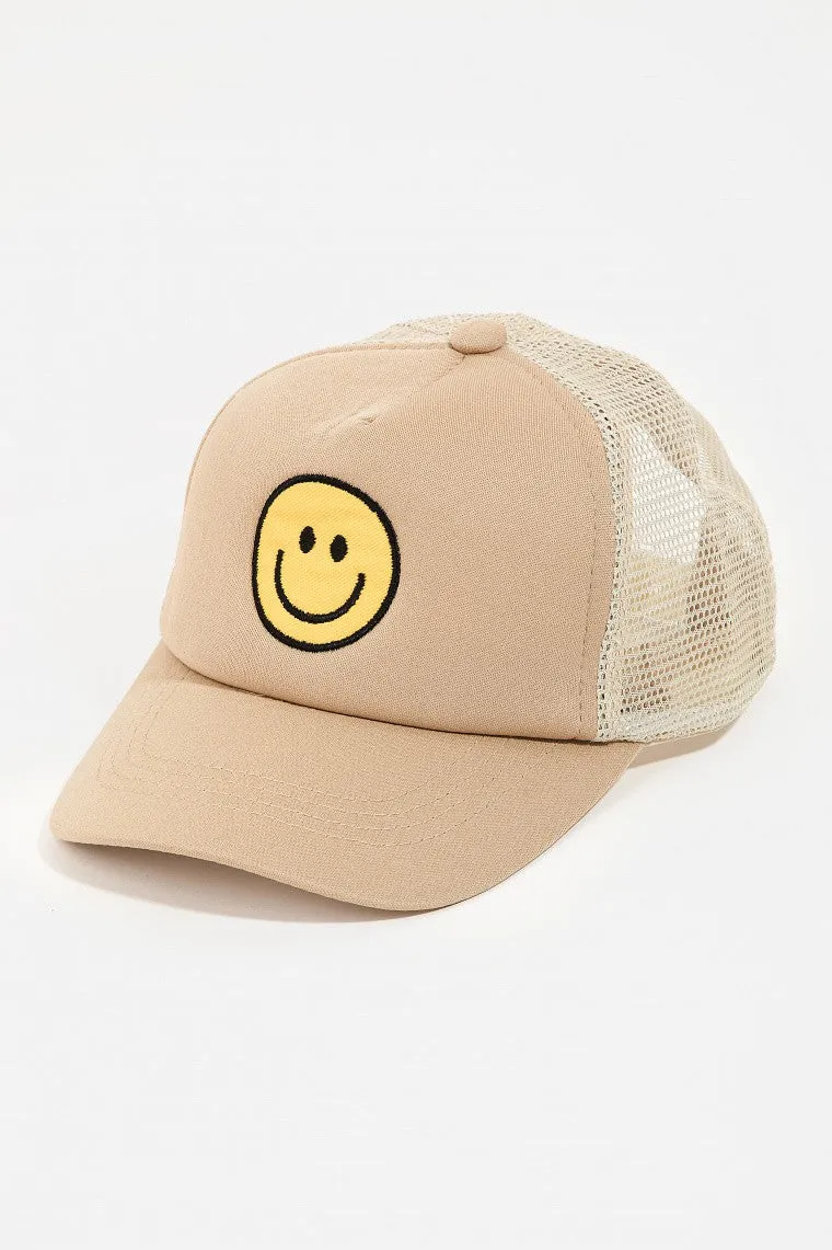 Happy Face Baseball Cap